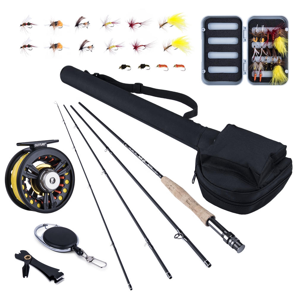 Fishing Line Box - Conjunto de Vara de Pesca com