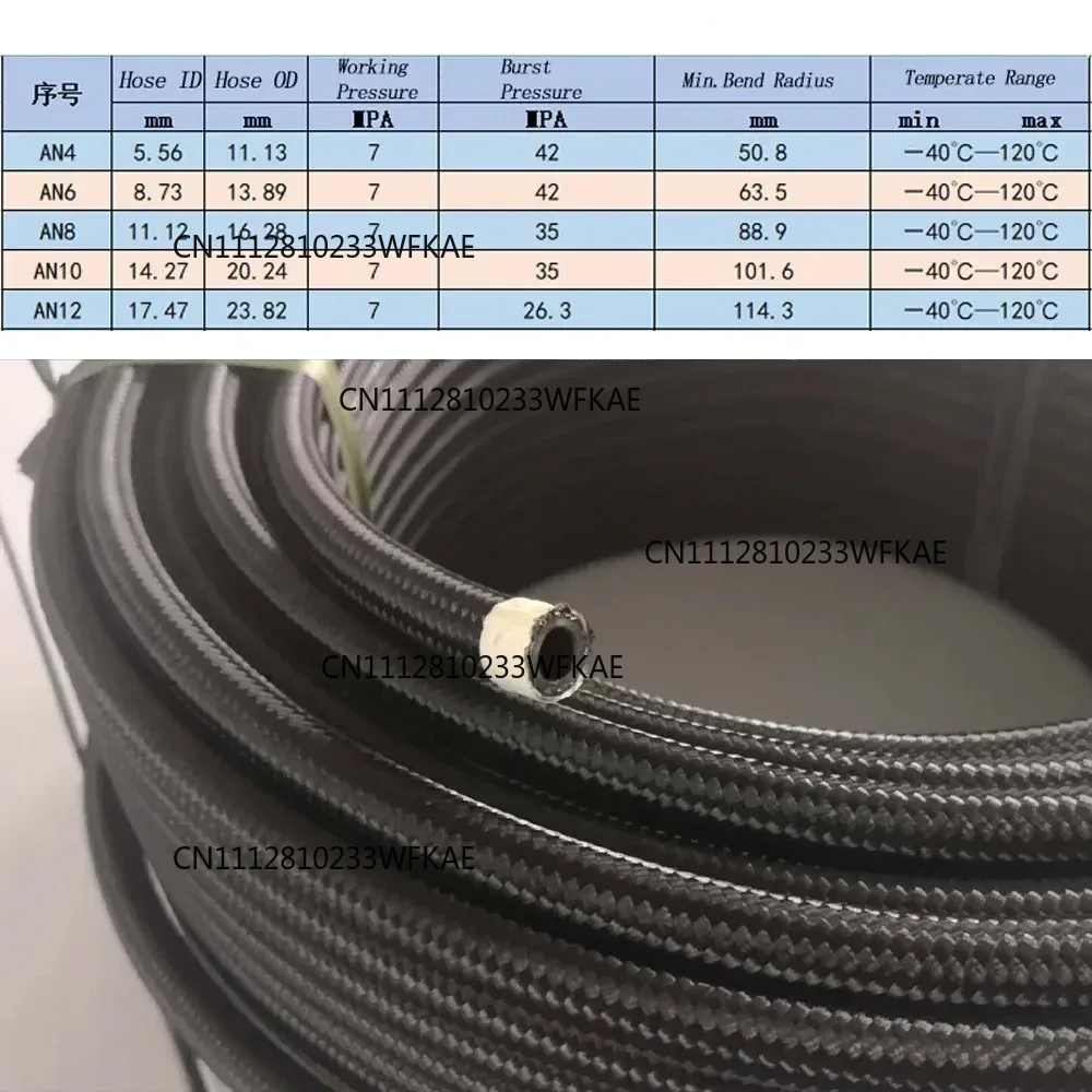 Mangueira de Combustível 1M 3M - Braided Line avaliação e preço
