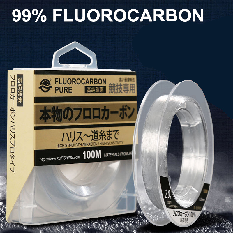 99% fluorocarbon linha de pesc - Copolymer Line avaliação e preço